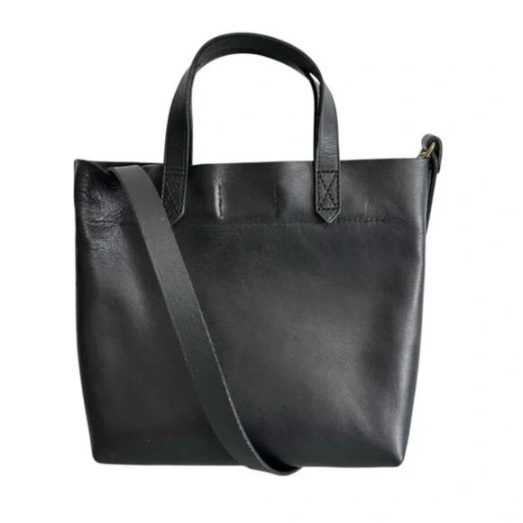 Madewell The Small Transport Leather
Crossbody Bag True Black - Picture 1 of 11